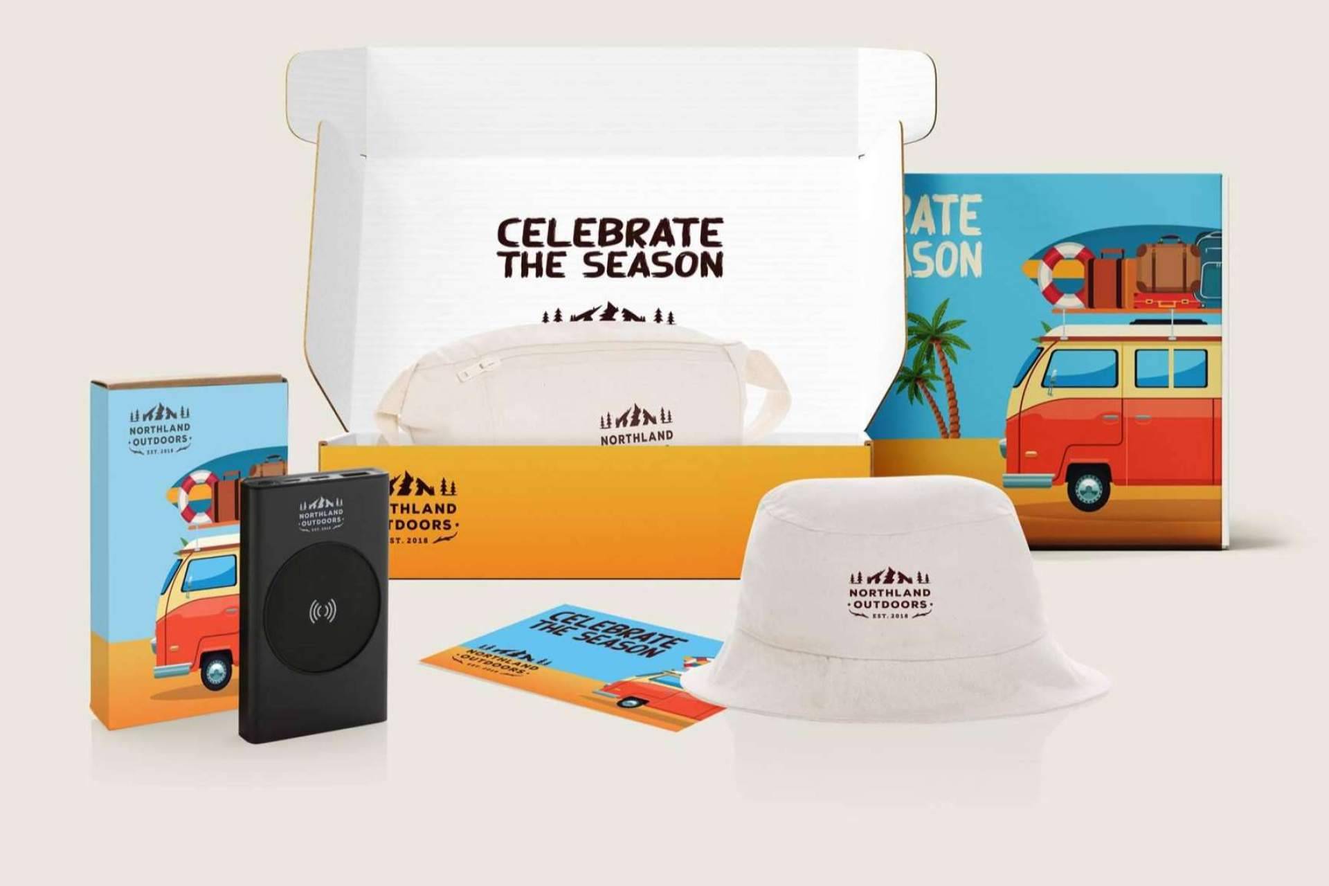Sets de regalos personalizados para empresas con Ainos Publicidad