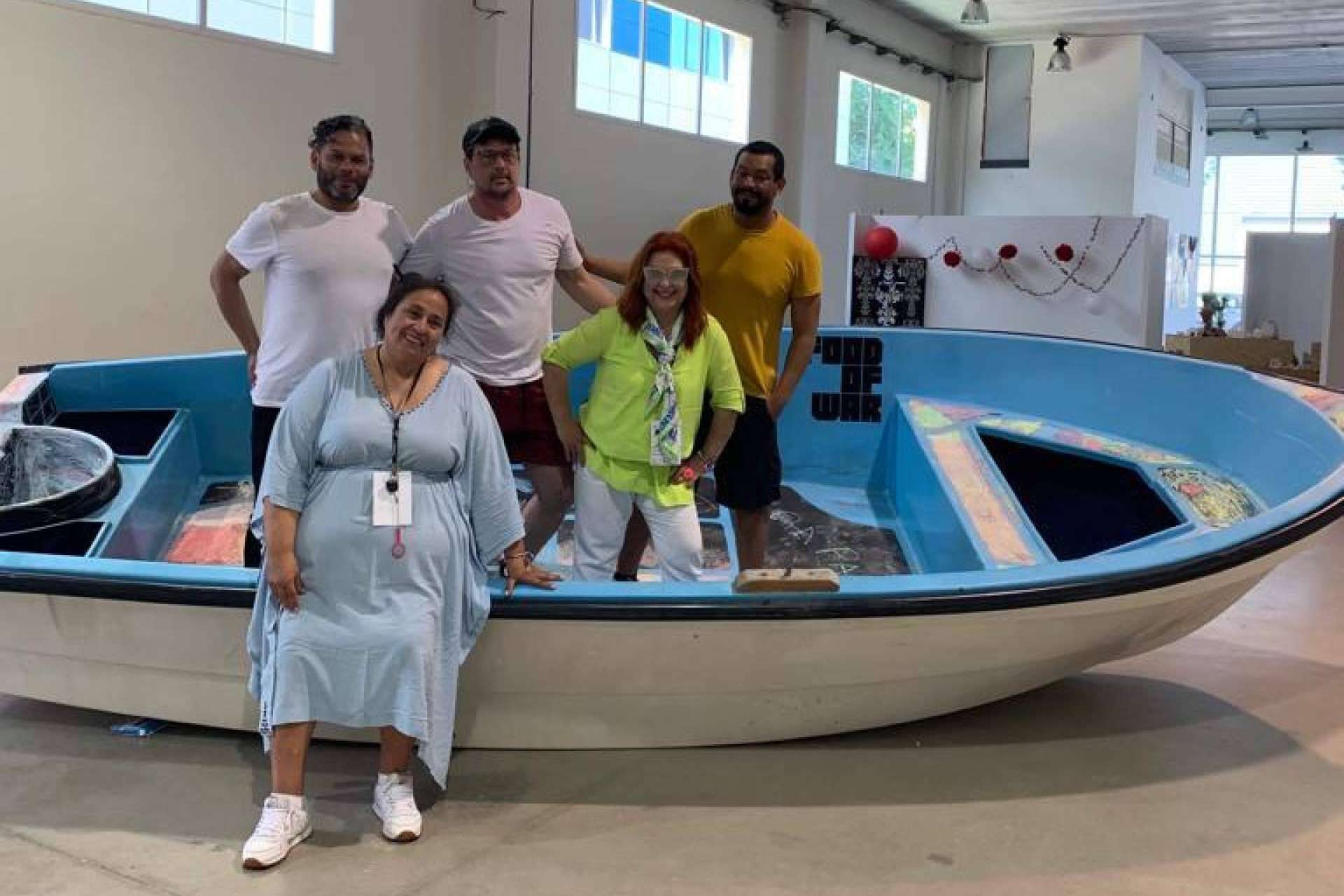'Cuando el agua se vuelve un refugio más seguro que la tierra', impactante actuación en el Festival Internacional de Performance de Palma de Mallorca
