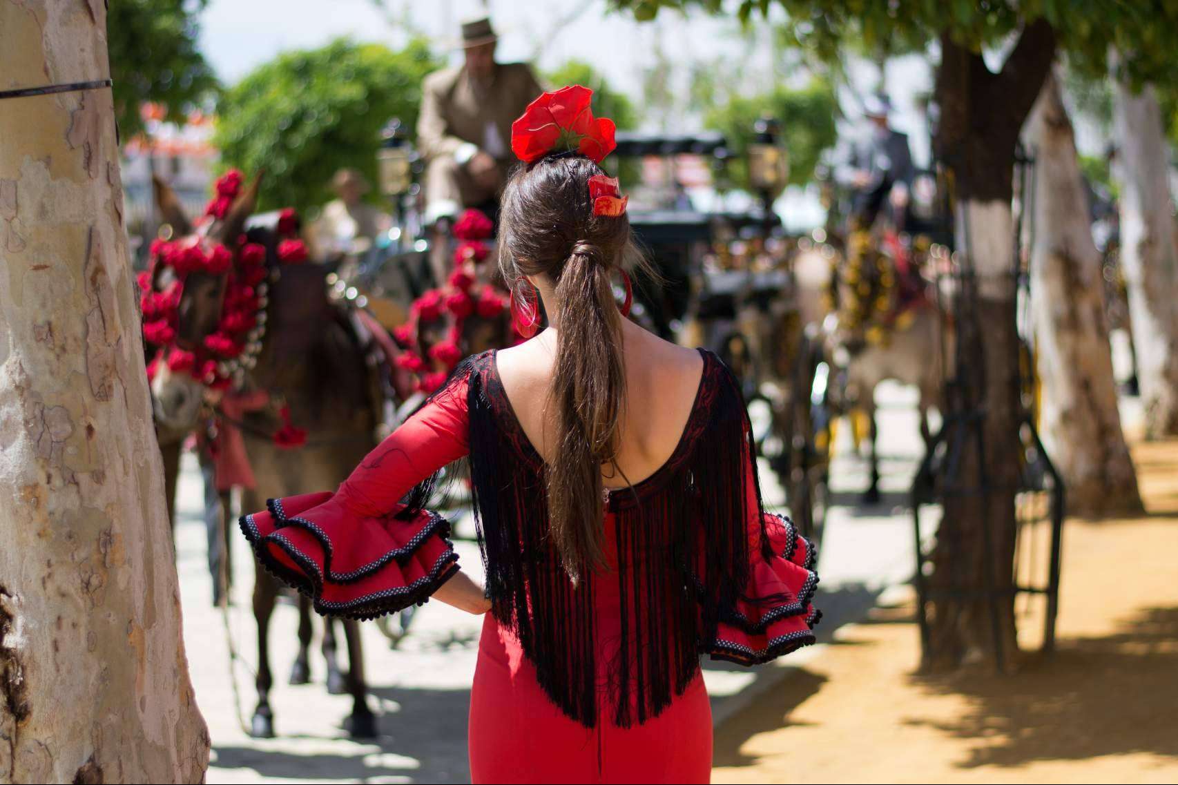Las tendencias para la Feria de Málaga en vestidos de flamenca, con Viva La Feria