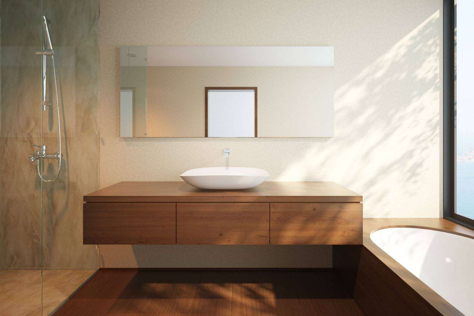 Los lavabos suspendidos de Tot Mampara se convierten en una tendencia en diseño de baños