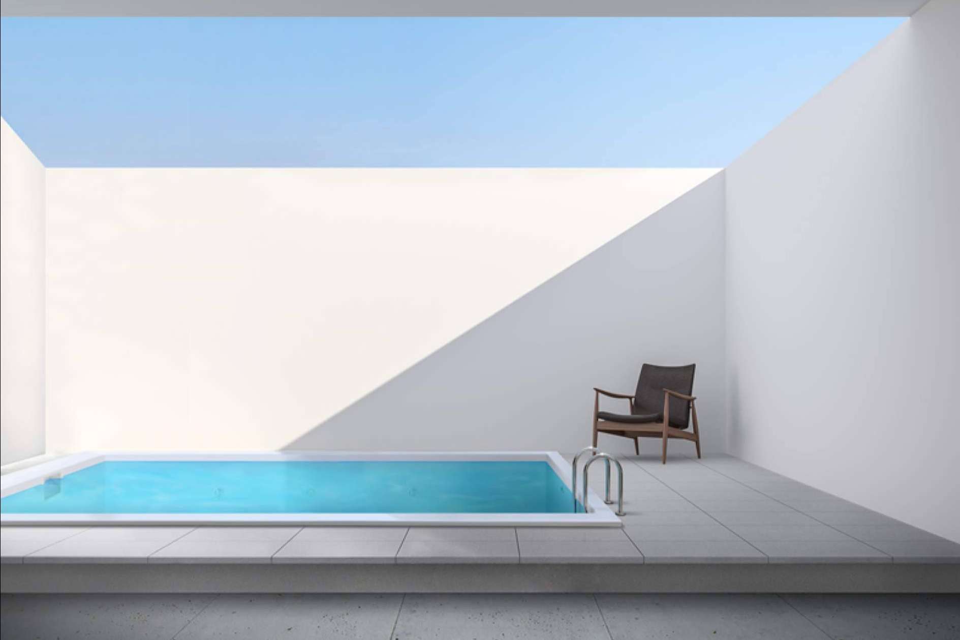 Las mini piscinas son la alternativa ideal para los espacios reducidos, por Hidromasajes Eca