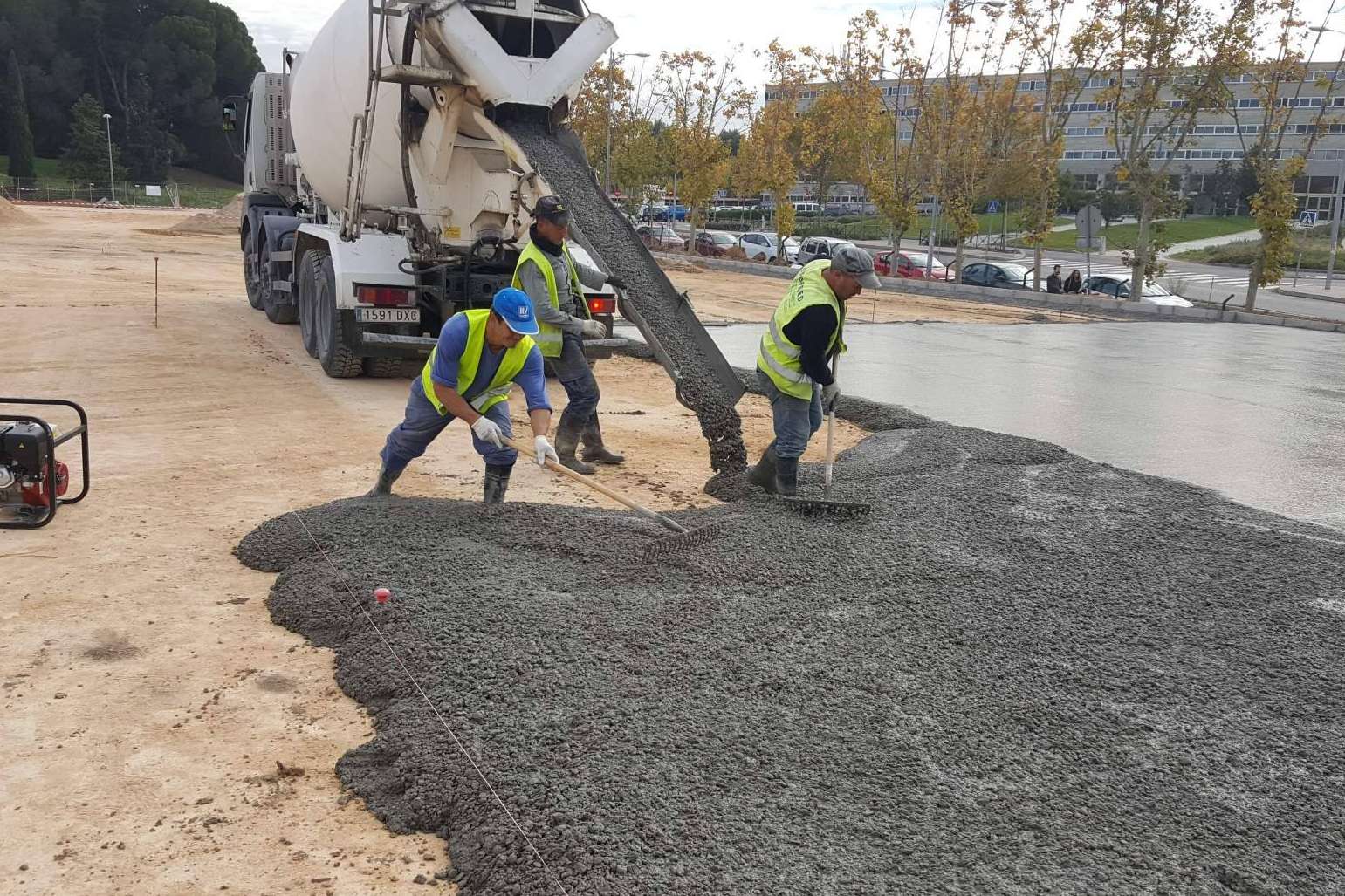 Fibratec cambia mallazos por fibras en importante obra