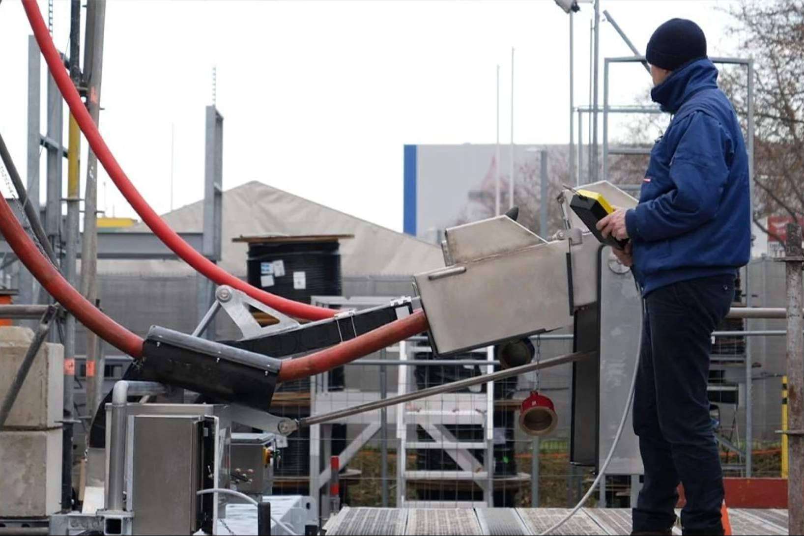 Soluciones como OPS, cold ironing y sistema de energía de buques a puerto en igus