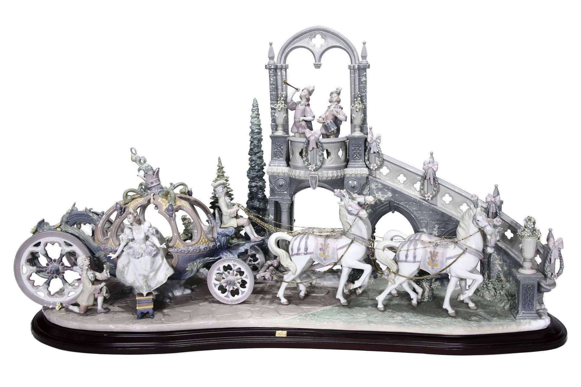 Gran colección de figuras de Lladró con Subastas Darley
