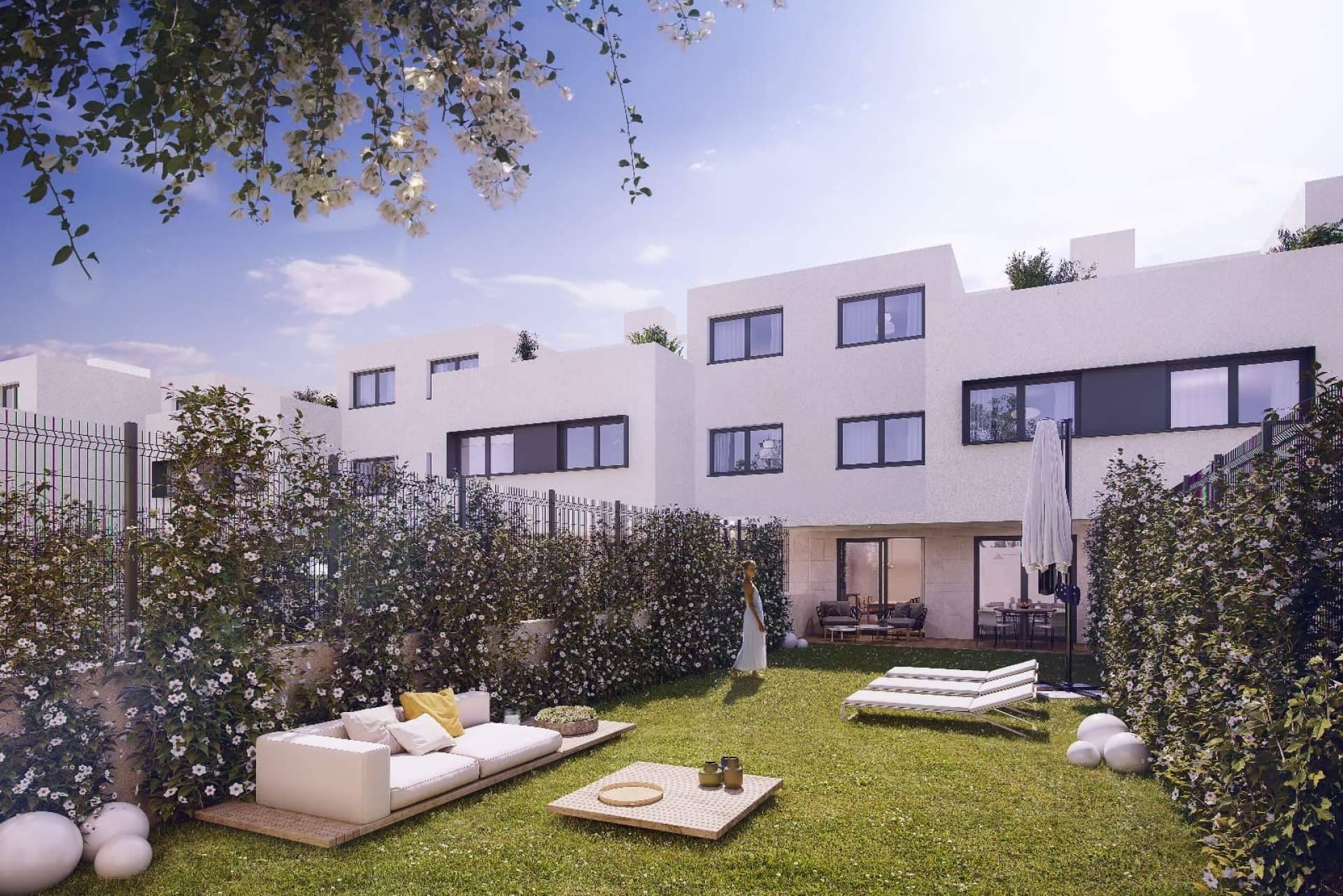 Las obras de la promoción de unifamiliares El Jardín de las Suertes avanzan según los plazos estimados
