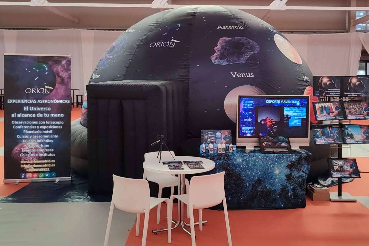 Fomenta la divulgación científica, un objetivo de Orión Madrid Astroturismo