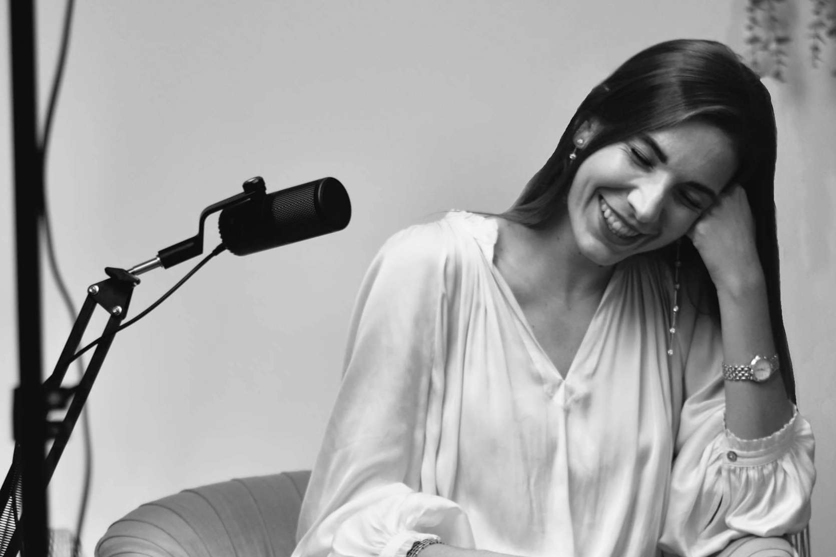 La fundadora de Hygge Bienestar, Mar Escobedo Romero, concede una entrevista