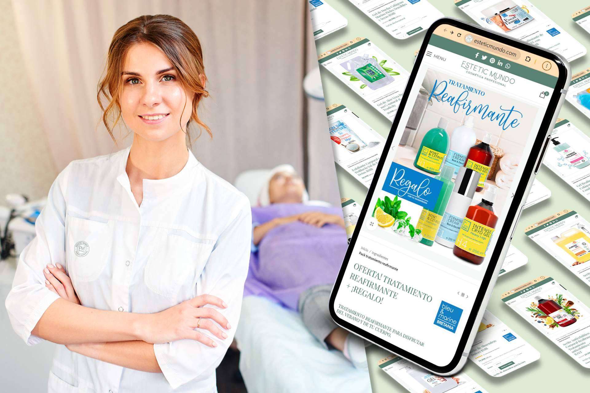 El marketplace Estetic Mundo ofrece cosmética profesional natural de alta calidad