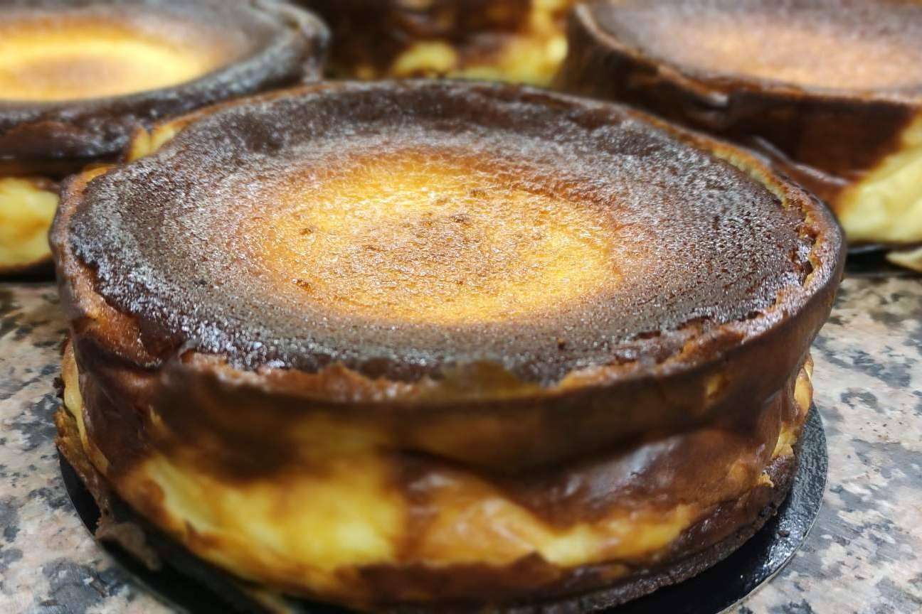La tarta de queso de Pastelería Oiartzun