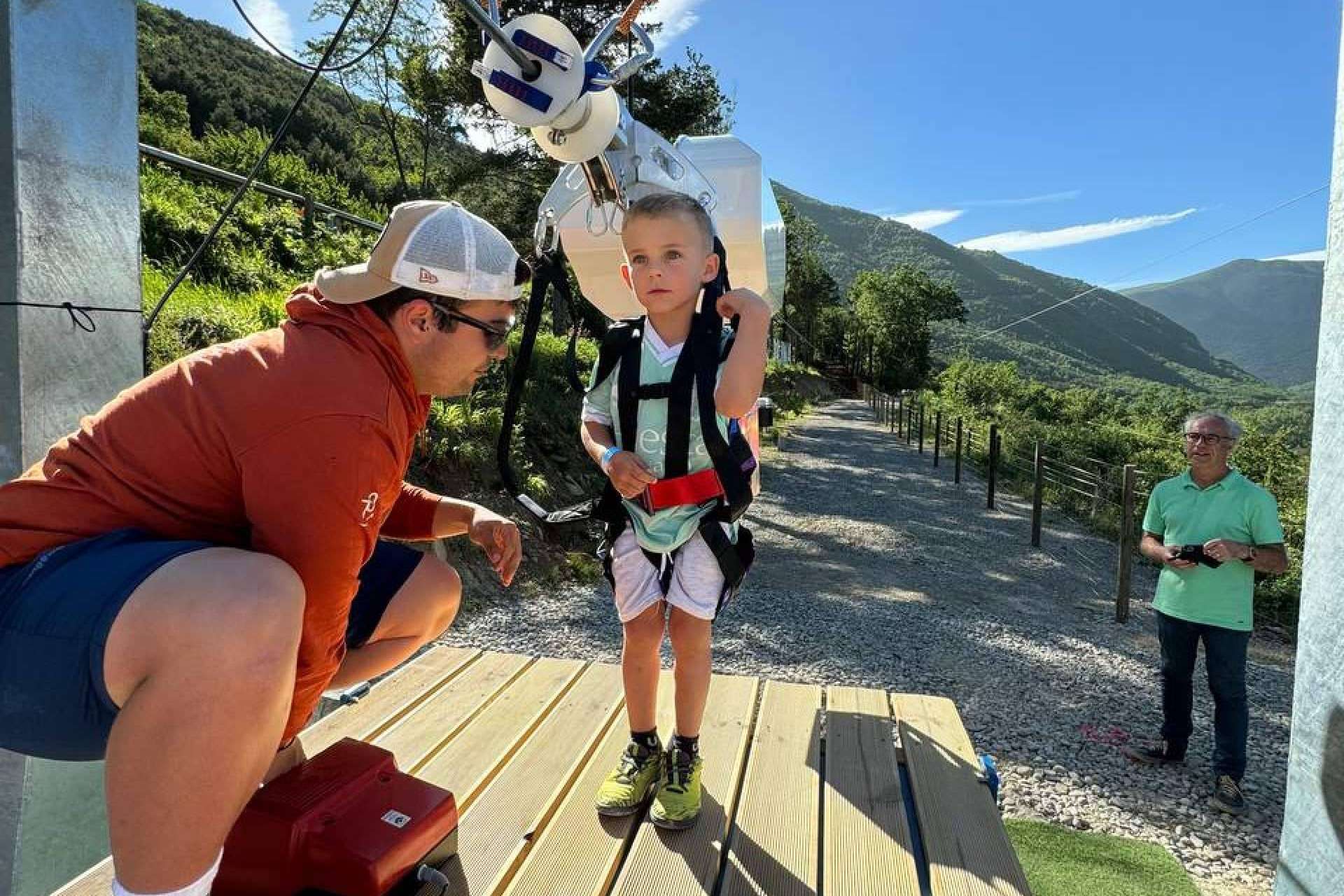 TyroldKid, la nueva tirolina infantil de TOP para pasar unas vacaciones inolvidables en familia