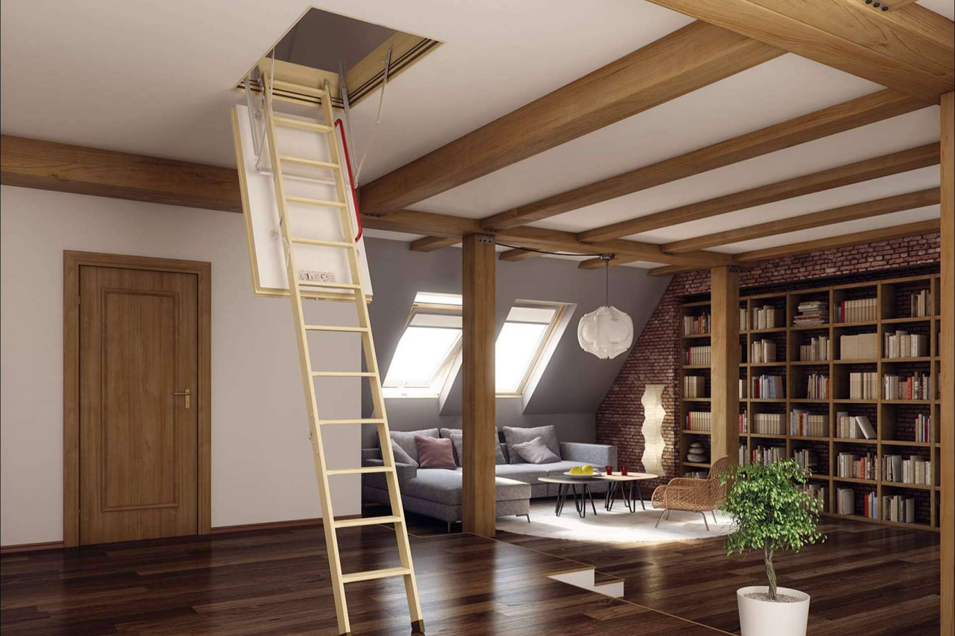 Características y ventajas de los distintos modelos de escaleras escamoteables de Claraboyas Matilla