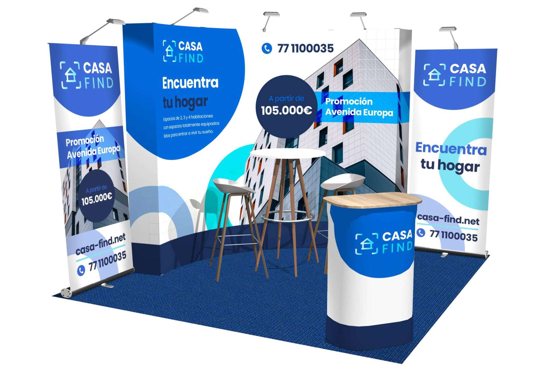 Olika Stands, stands personalizados para cada marca