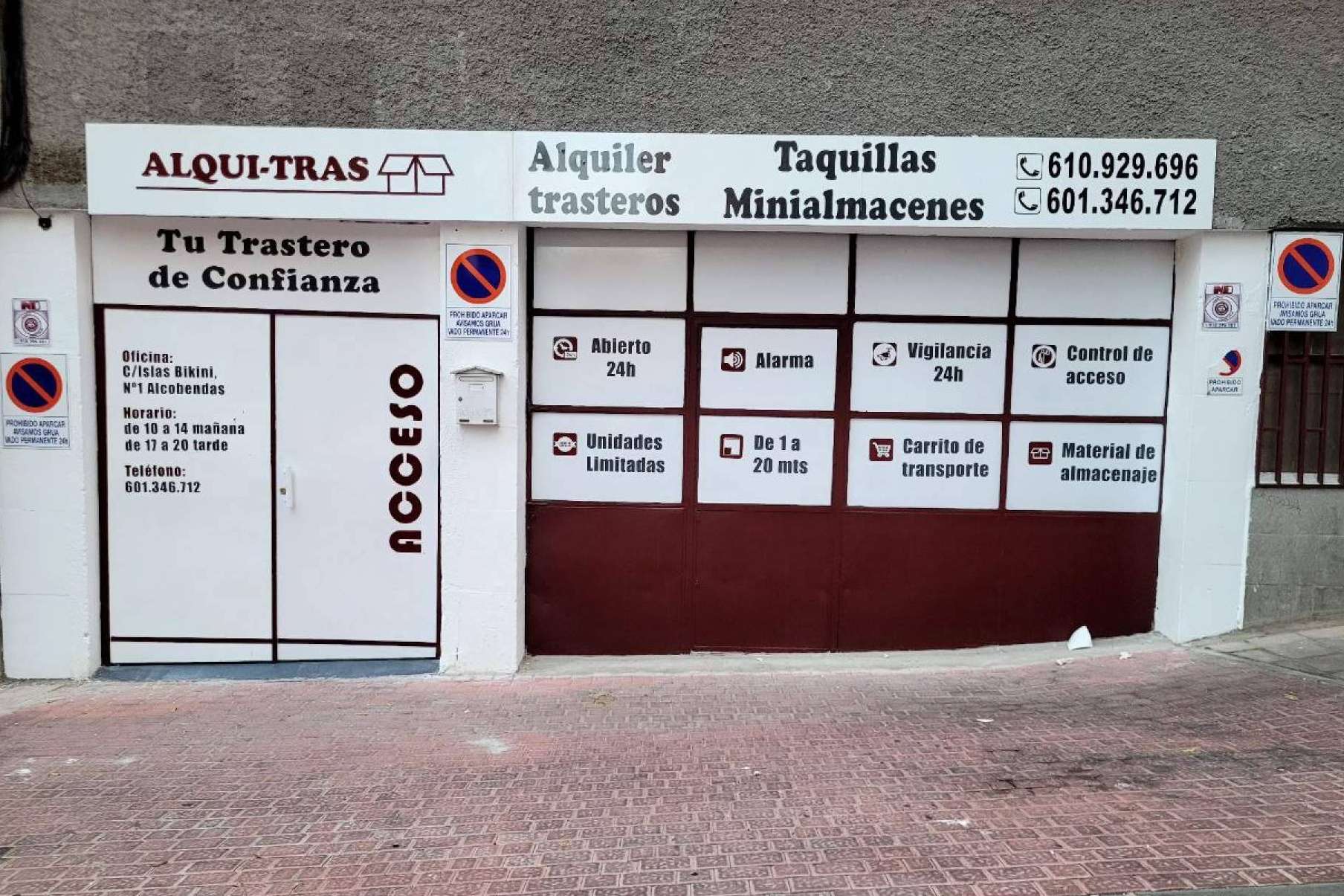 Flexibilidad y seguridad en alquiler de trasteros en Alcobendas, Alquitras