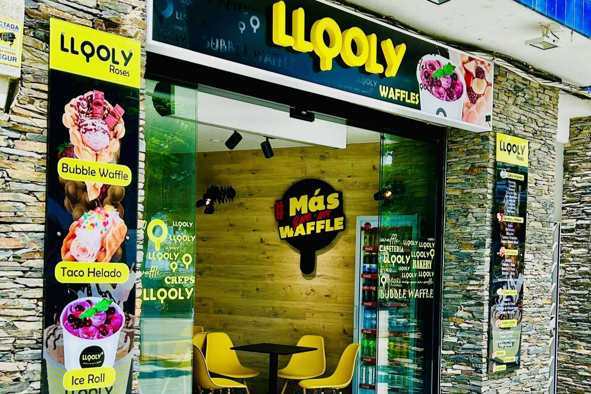 Llooly innova en el mercado español con sus irresistibles gofres con burbujas, dulces o salados