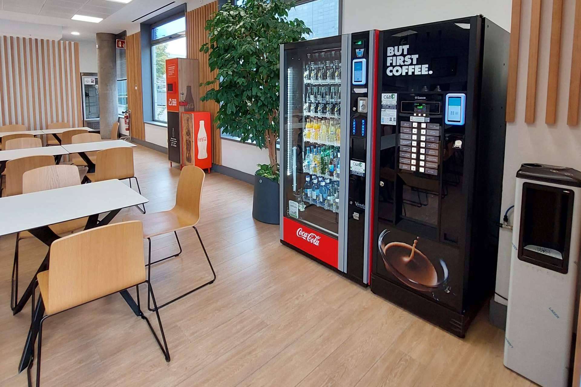 Máquinas vending para oficinas; eficiencia, comodidad y sostenibilidad con C&B Señor