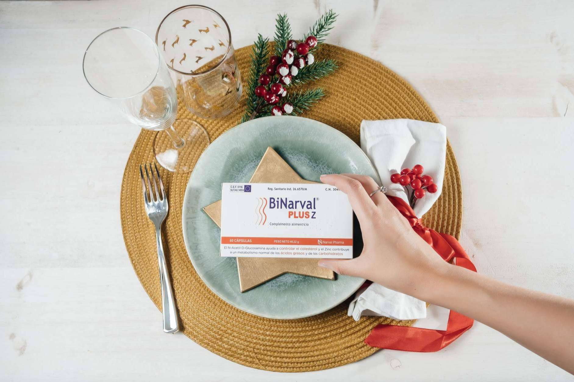 El equilibrio metabólico tras las fiestas está en Binarval Plus Z de Narval Pharma