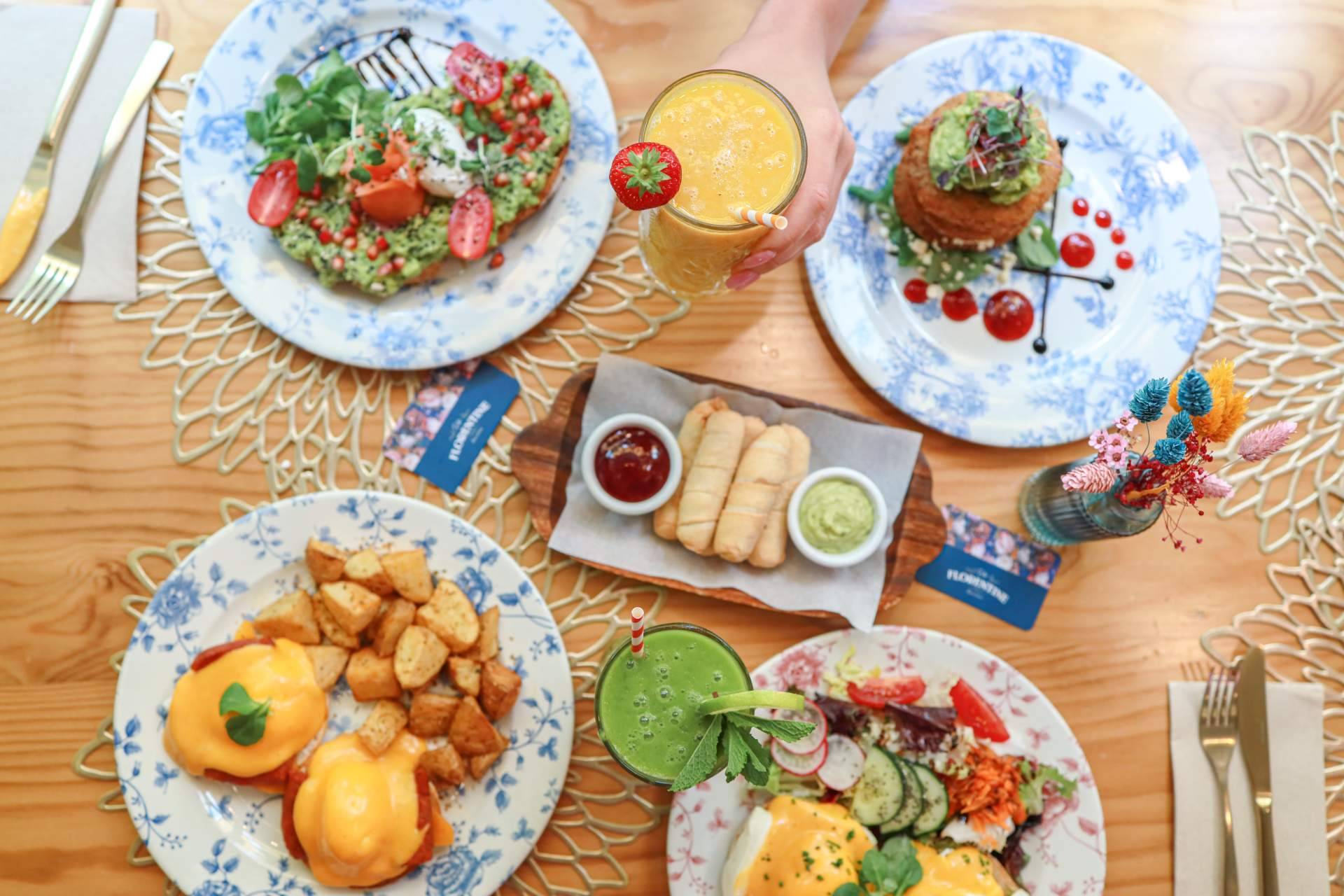 Gift card The Florentine para regalar un brunch navideño en Barcelona