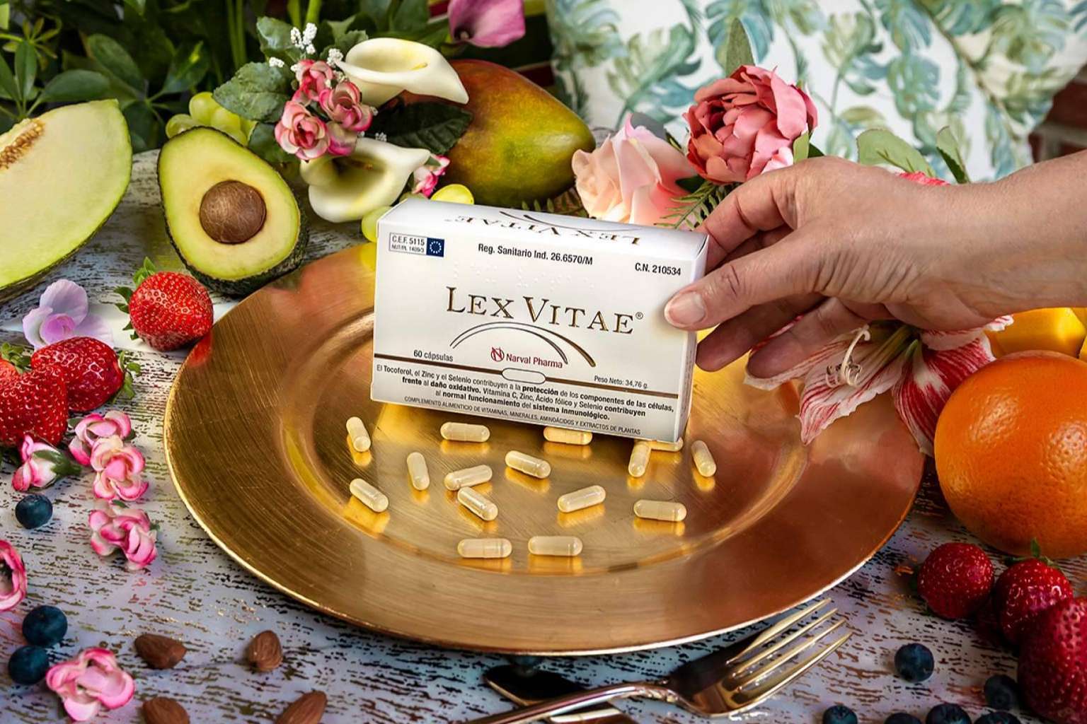 Lex Vitae, la solución innovadora con vitaminas y antioxidantes que cuida la piel desde el interior