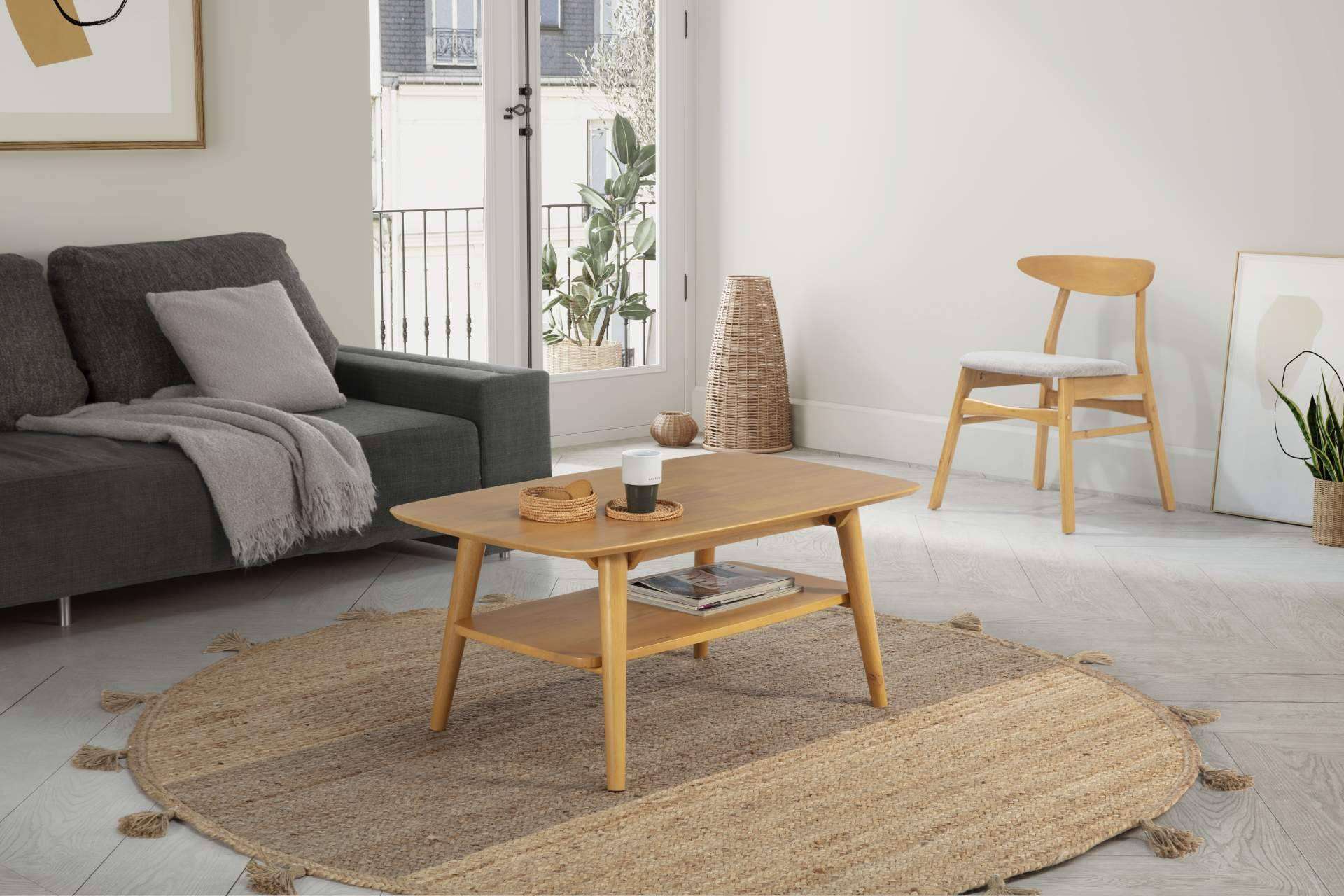 Decoración sin grandes inversiones; mesas de centro modernas y económicas en Top Mueble