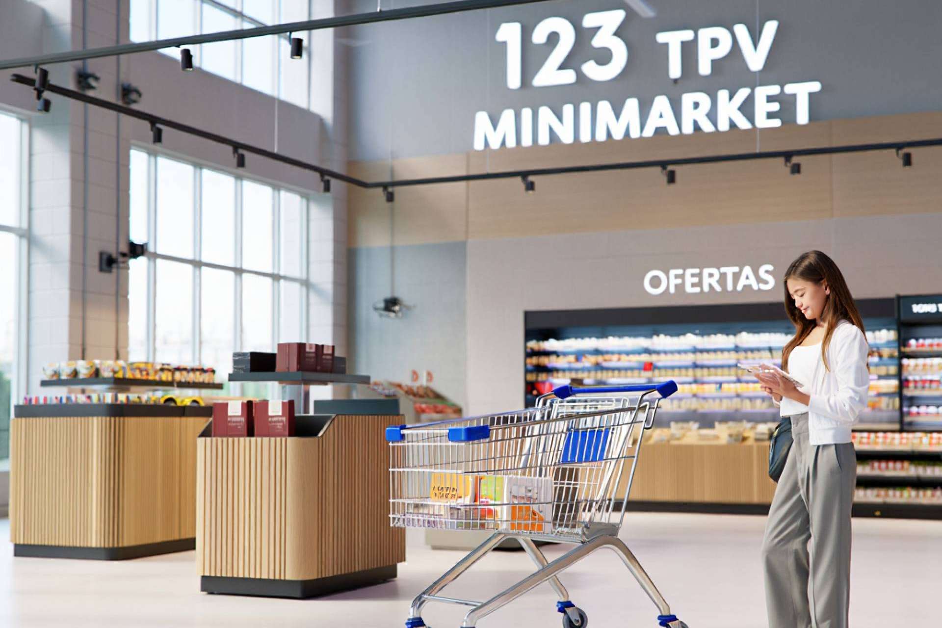 Gestión de ventas y stock en supermercados con TPV 123 Minimarket
