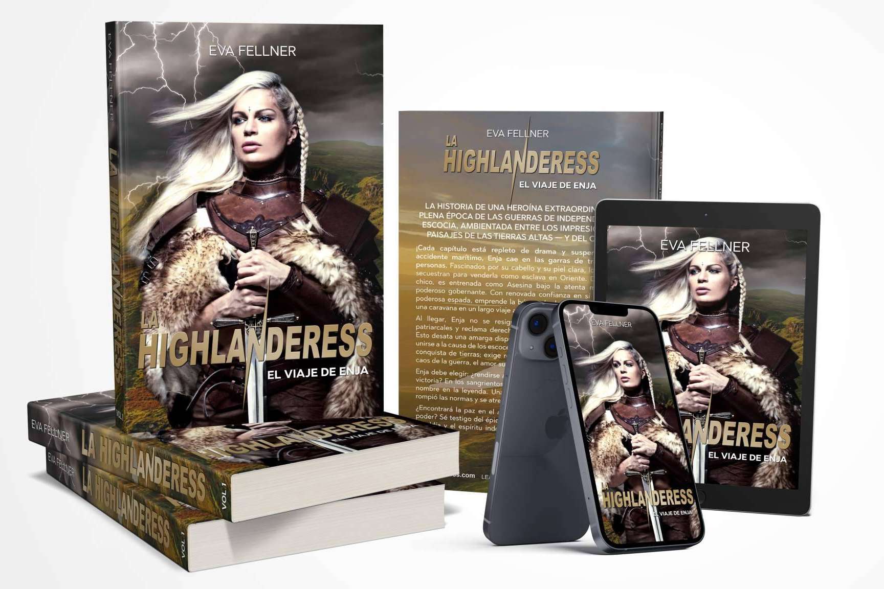 La Highlanderess; la saga que revela lo que ocurre cuando una mujer recuerda de qué está hecha