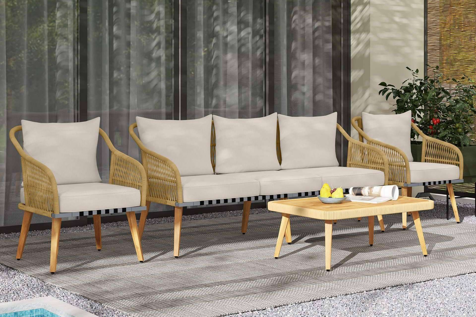¿Opciones para renovar la terraza? Aosom.es cuenta con múltiples propuestas para espacios exteriores