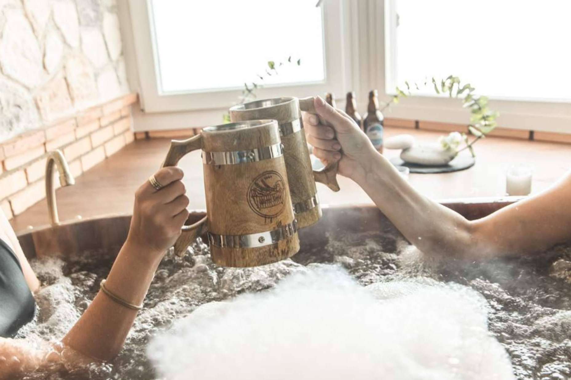 Beer Spa presenta su nueva experiencia de relajación para parejas con cerveza gratuita este verano