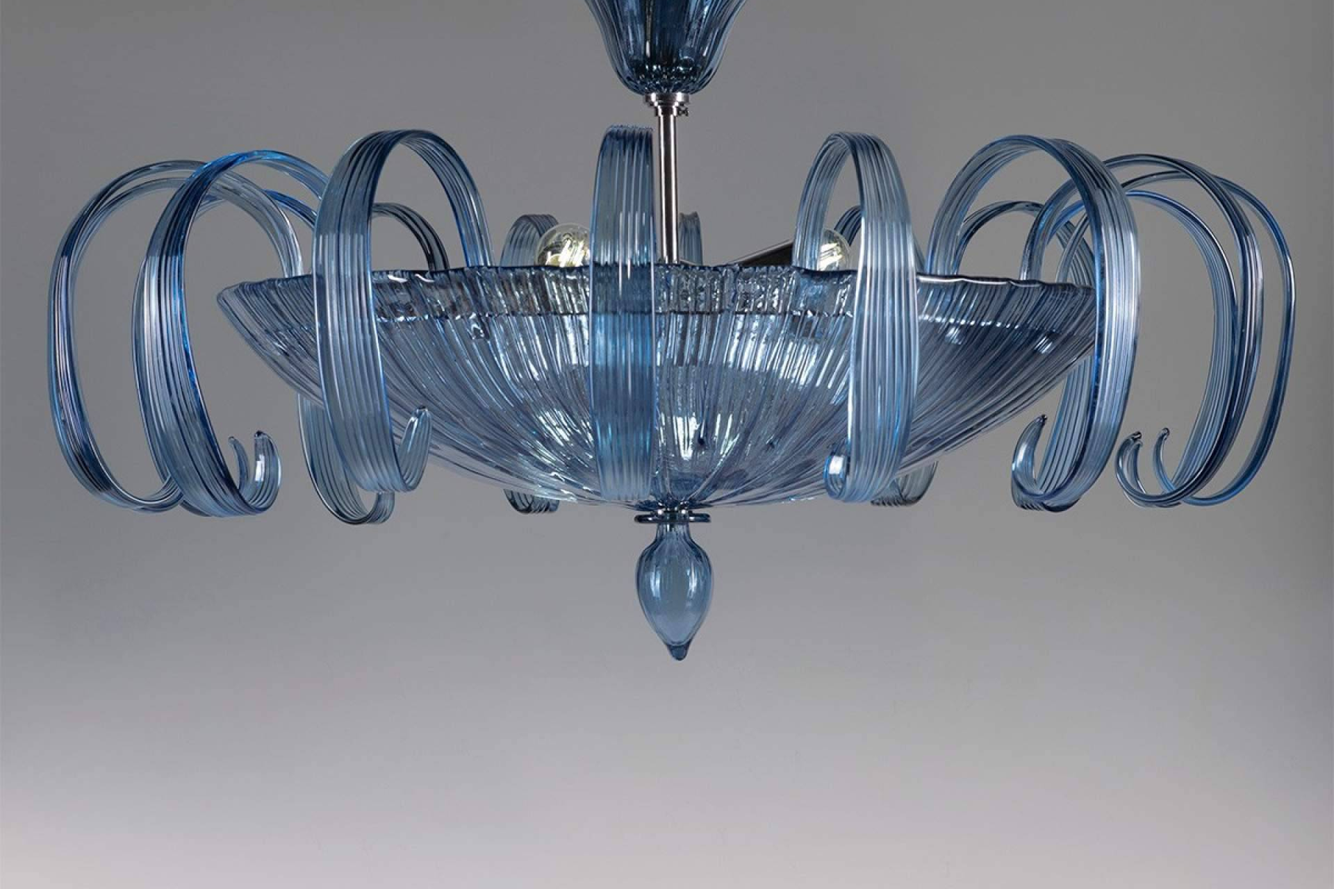 Murano chandelier auténtico hecho a mano en Italia; Venice Arte presenta nuevas piezas