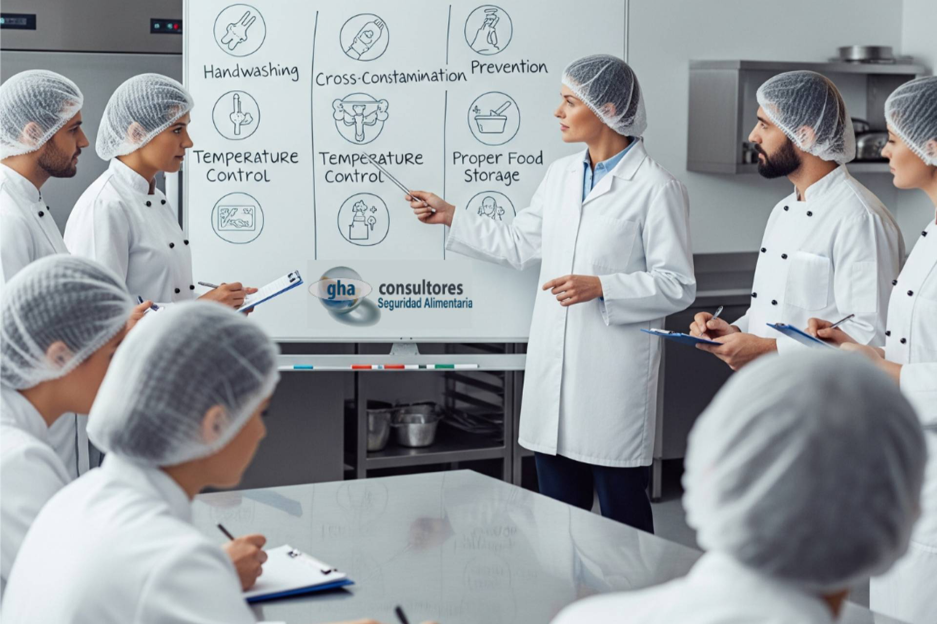 GHA Seguridad Alimentaria eleva los estándares en la formación de manipulador de alimentos