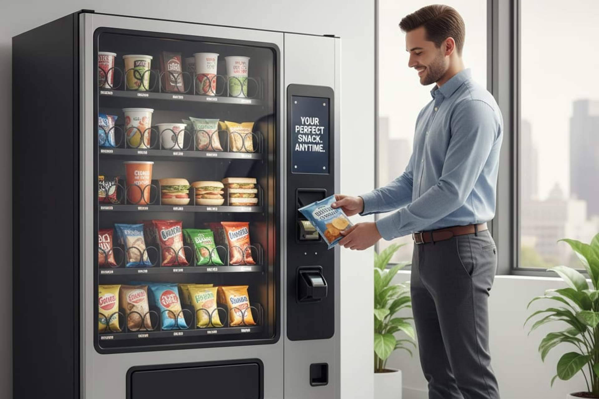 C&B Señor amplía en Madrid su oferta de vending con máquina para artículos variados y a medida