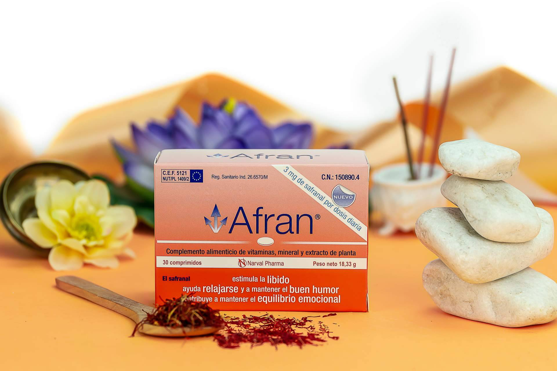 Equilibrio emocional y buen ánimo con Afran, el nutracéutico natural de Narval Pharma