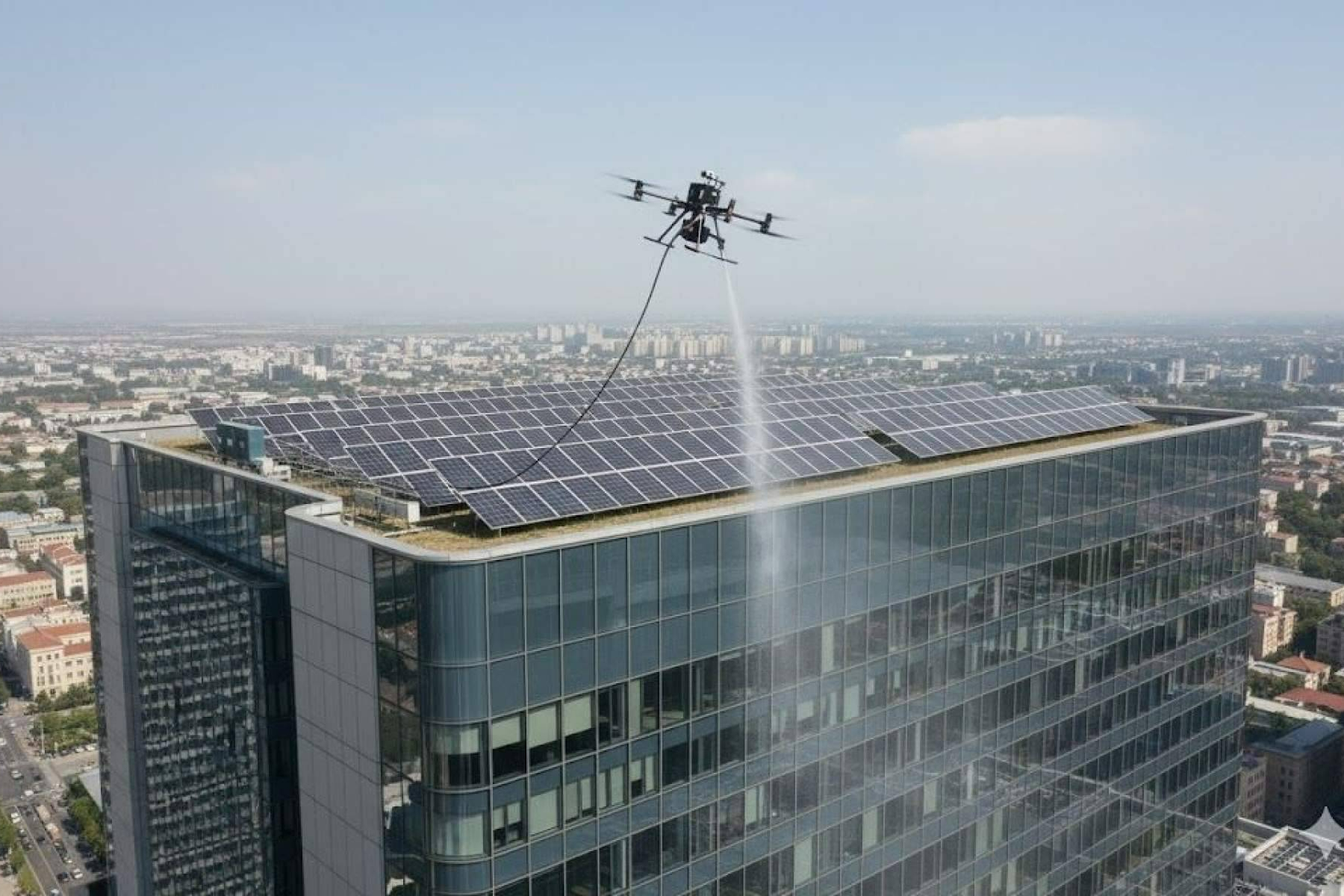 Galvañ Lacados moderniza la limpieza industrial con drones sin andamios ni riesgos