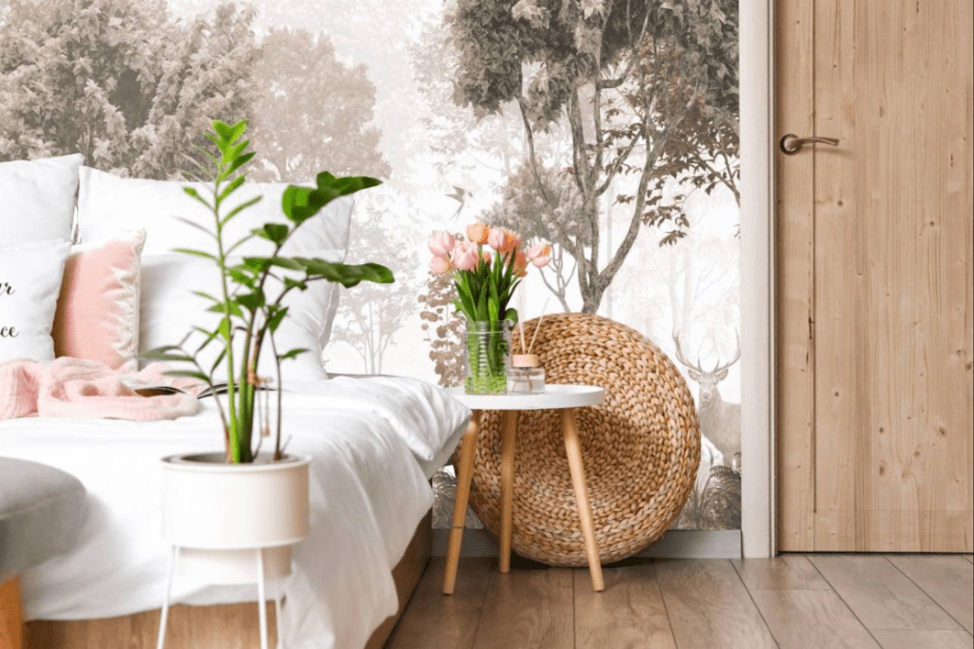 Los mejores rincones del hogar para decorar con papel pintado autoadhesivo