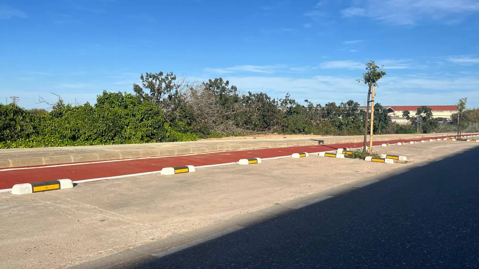 CicloLux llega a Valencia con 4 nuevos kilómetros de separadores para carril bici fotoluminiscente